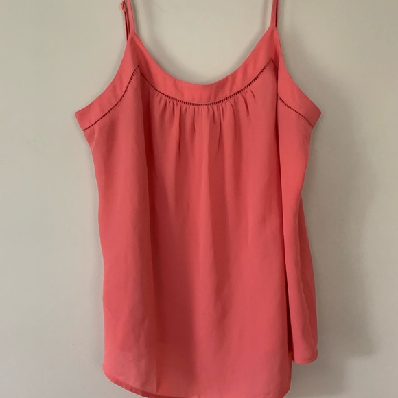 Loft Coral Tank Top Size Petite Small Petite - Picture 2 of 6